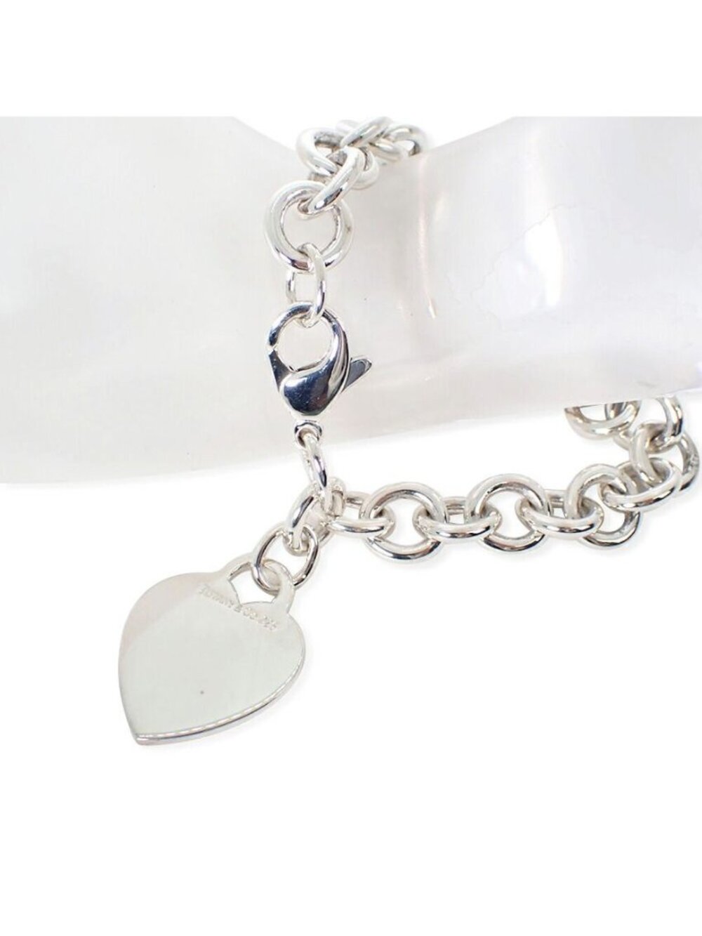 Tiffany & Co 925 Heart Tag Bracelet